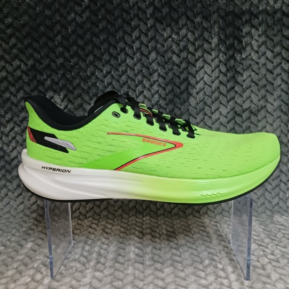 Brooks Hyperion Men\'s Road Running Sneakers Bright Green Shoes Size 8.5 main image 11